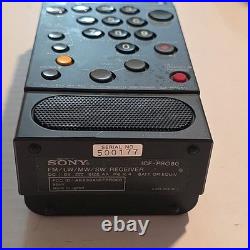 Sony ICF-PRO80 Radio For Parts and Repair ONLY