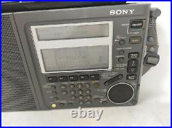 Sony ICF-SW77 World Band Receiver Radio For Parts or Repair