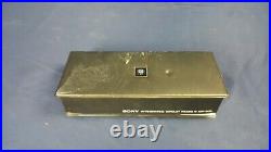 Sony ICR-100 World's First Integrated Circuit Radio Box Charger Untested PARTS