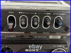 Sony JACKAL FX-300 Radio Cassette Recorder Vintage Junk/For Parts