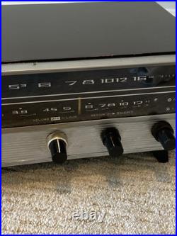 Sony Tr-711 Transistor Wooden Case Radio 1959 All Wave For Parts