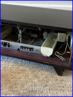Sony Tr-711 Transistor Wooden Case Radio 1959 All Wave For Parts