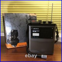 Sony Transceiver Icb-700A Vintage Showa Era Retro Cb Radio As-Is Repair/Parts