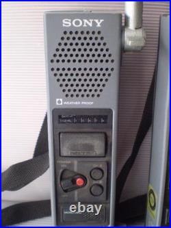 Sony Transceivers (Pair) Vintage Radio Showa Retro-Modern Junk Condition Parts