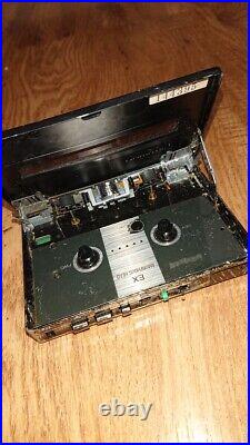 Sony WM-150 Walkman Cassette Player Old Vintage Japan For-Parts Not-Tested