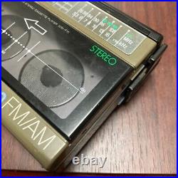 Sony WM-F15 Walkman Stereo Cassette Player FM AM Radio Vintage Japan for-parts