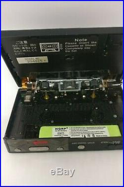 Sony Walkman Cassette Player Vintage WM-F707 Headphones Remote For Parts Repair