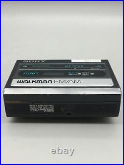 Sony Walkman WM-F44 Vintage For Parts Radio Only 1986 As Is A30
