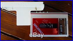 Sony Walkman Wm-f10 Red Sony Walkman Vintage 1983 Powers On For Parts
