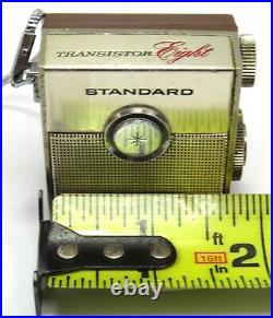 Standard Micronic Ruby SR-H437 8 Transistor Micro AM Radio, for Parts/Repair