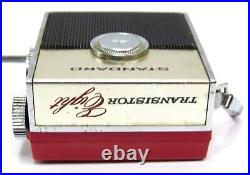 Standard Micronic Ruby SR-H437 8 Transistor Red Micro AM Radio, for Parts/Repair