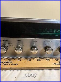 Stereo Receiver Panasonic SA-207 AM/FM Vintage Not Tested Powers On For Parts CL