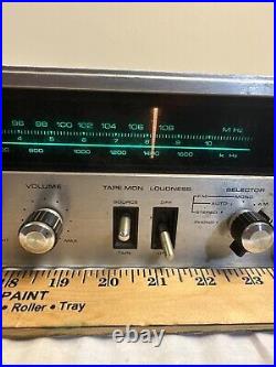 Stereo Receiver Panasonic SA-207 AM/FM Vintage Not Tested Powers On For Parts CL