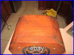 Stewart Warner Tombstone Deco Antique Radio, May Not Be Fully Functional, Parts