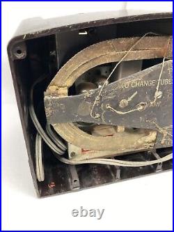 Stromberg Carlson Radio Model 1100 Series 12 Bakelite Vintage -Parts Or Repair
