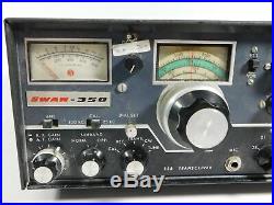 Swan 350 Vintage SSB Tube Ham Radio Transceiver (modified, for parts or repair)