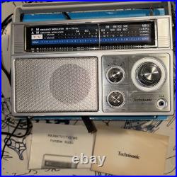 TECHNISONIC VINTAGE RADIO TC-55 TC55 AM FM TV SOUND Edw32 Parts/Repair Powers On