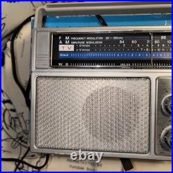TECHNISONIC VINTAGE RADIO TC-55 TC55 AM FM TV SOUND Edw32 Parts/Repair Powers On