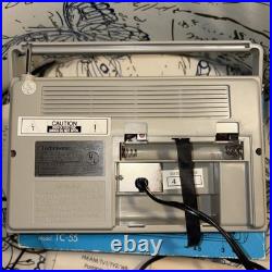 TECHNISONIC VINTAGE RADIO TC-55 TC55 AM FM TV SOUND Edw32 Parts/Repair Powers On