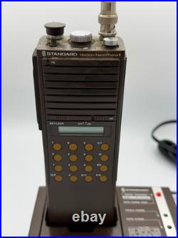 TESTED WORKING Vintage Standard Horizon Hand-Phone II HX200S VHF Marine RadioLot