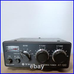 TRIO AT-120 HF Antenna Tuner Radio Amateur Equipment Vintage Japan Parts F483