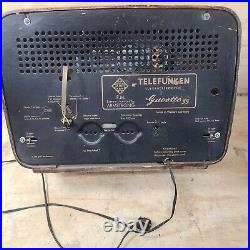 Telefunken Gavotte Shortwave Tube Radio -For Parts/Repair GERMAN