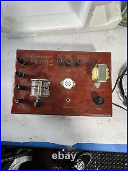 Thames & Kosmos Radio Ace Vintage Radio Kit NOT TESTED / FOR PARTS / REPAIR