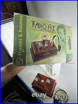 Thames & Kosmos Radio Ace Vintage Radio Kit NOT TESTED / FOR PARTS / REPAIR