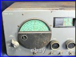 The Hallicrafters Model SX-43 Ham Radio Receiver Vintage Parts/Repair