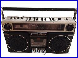 Toshiba BomBeat 14 Boombox Vintage RT-8840S Radio Cassette 1979 Parts Or Repair