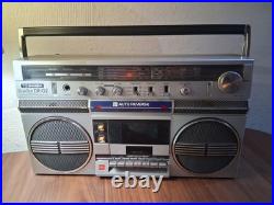 Toshiba BomBeat DR-02 Vintage 80s Boombox Cassette Player FOR PARTS/REPAIR