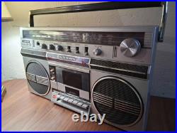 Toshiba BomBeat DR-02 Vintage 80s Boombox Cassette Player FOR PARTS/REPAIR