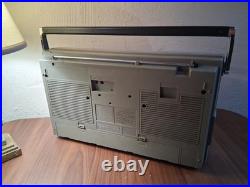 Toshiba BomBeat DR-02 Vintage 80s Boombox Cassette Player FOR PARTS/REPAIR