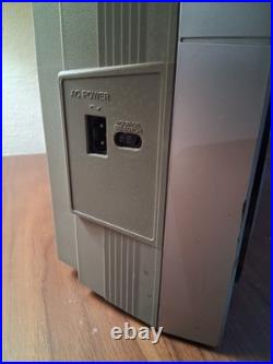 Toshiba BomBeat DR-02 Vintage 80s Boombox Cassette Player FOR PARTS/REPAIR