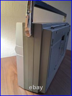 Toshiba BomBeat DR-02 Vintage 80s Boombox Cassette Player FOR PARTS/REPAIR