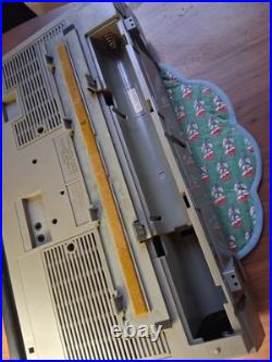 Toshiba BomBeat DR-02 Vintage 80s Boombox Cassette Player FOR PARTS/REPAIR