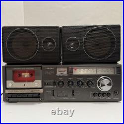 Toshiba RT-8700S Vintage Stereo Boombox AM/FM Cassette Parts Repair Japan
