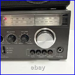 Toshiba RT-8700S Vintage Stereo Boombox AM/FM Cassette Parts Repair Japan