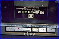 Toshiba RT-SX4 Boom Box Stereo Tape Not Turning Radio Works FOR PARTS ONLY