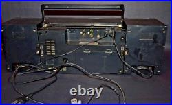 Toshiba RT-SX4 Boom Box Stereo Tape Not Turning Radio Works FOR PARTS ONLY