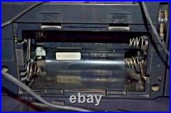 Toshiba RT-SX4 Boom Box Stereo Tape Not Turning Radio Works FOR PARTS ONLY