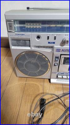 Toshiba Rt-S77 Recorder Showa Vintage Radio Cassette player 100V for parts