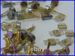 Transistor, Microcircuits. Radio parts of the USSR. GOLD