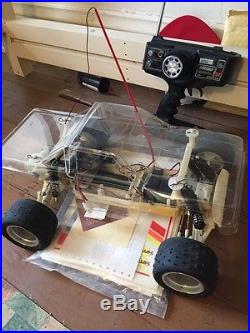 Traxxas Hawk 2 vintage bundle with charger, radio, and extra parts