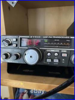 Trio TR-8400 UHF FM Transceiver Vintage Radio Communication Device Parts B623