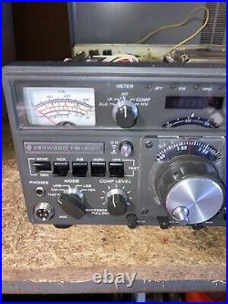 UNTESTED! Vintage Kenwood TS-820 SSB Transceiver Ham Radio Parts/Repair PowersOn