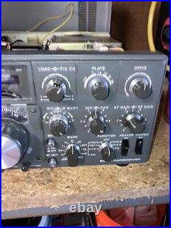 UNTESTED! Vintage Kenwood TS-820 SSB Transceiver Ham Radio Parts/Repair PowersOn