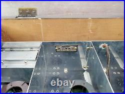 United Engine, Lansing -Model 150 Coffin Case, Tube Radio -Parts or Repair