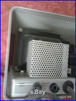 Untested winged emblem COLLINS 516F-2 power supply rare amp ham radio parts vtg