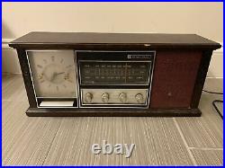 UntestedParts Vintage Penncrest Wood Solid State Penney Radio Model 3973